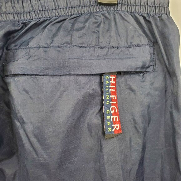 Tommy Hilfiger Sailing Windbreaker Nylon Track Pants Men Size Medium VINTAGE - Picture 6 of 15